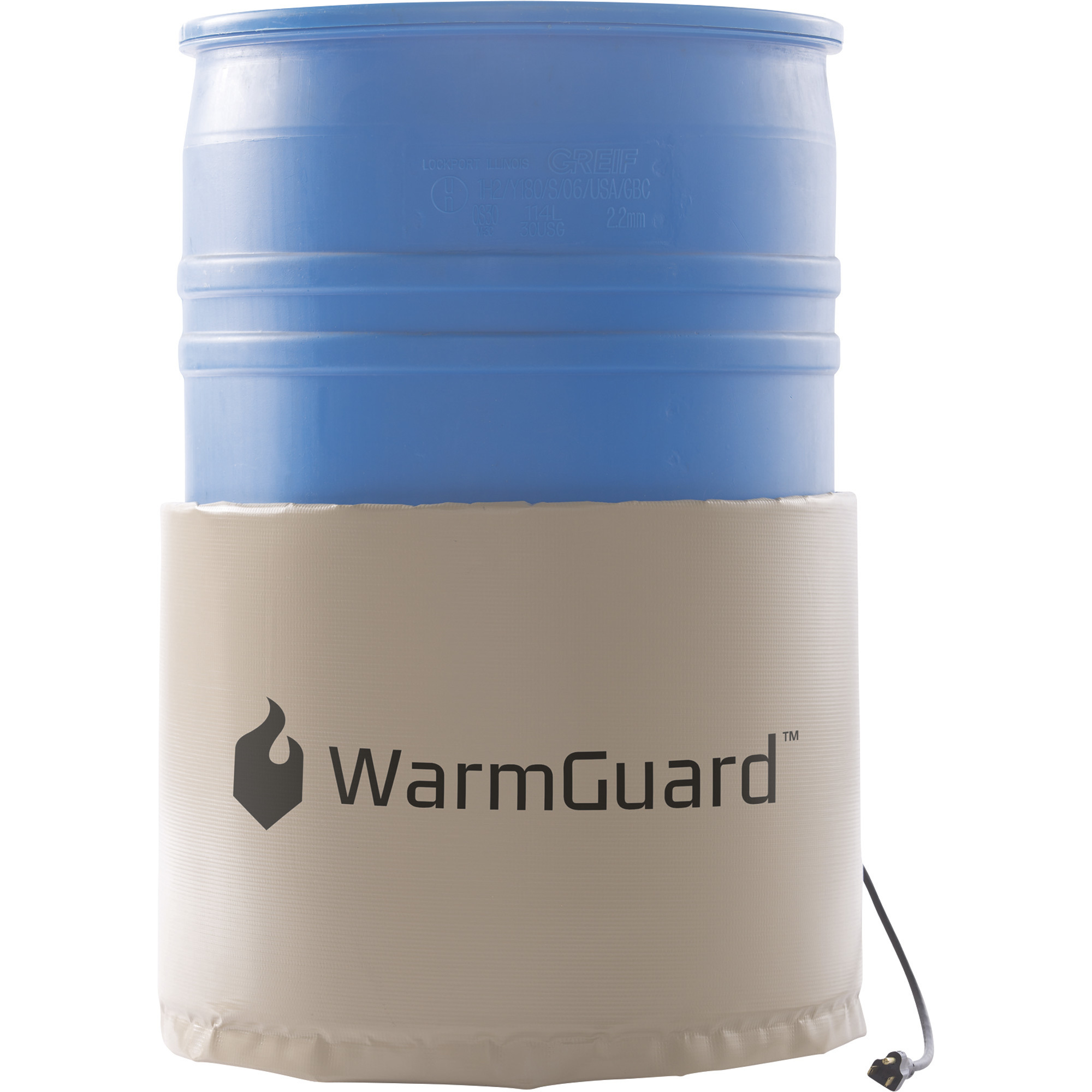 WarmGuard Drum Band Heater, 30-Gallon Capacity, Model# WG30